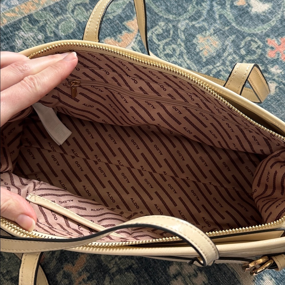 ALDO Faux-Leather Shoulder Bag - Picture 6 of 8